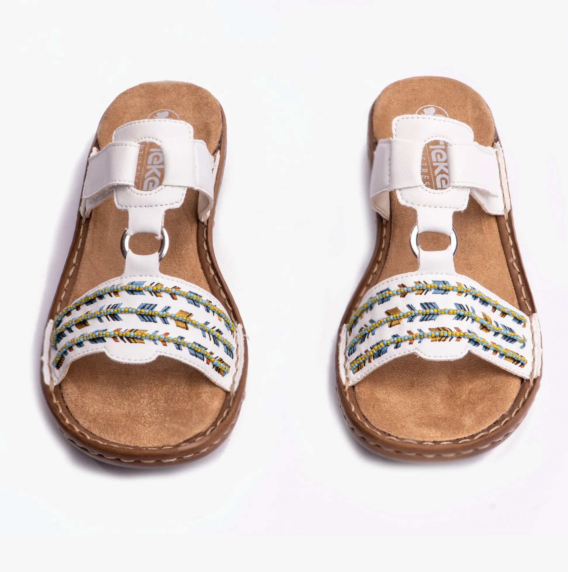 60867-80 Womens Sandals White