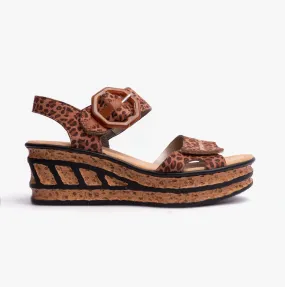 68176-90 Womens Sandals Brown