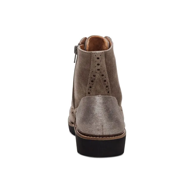 Aetrex Women's Margot Lace Boots- Dark Taupe