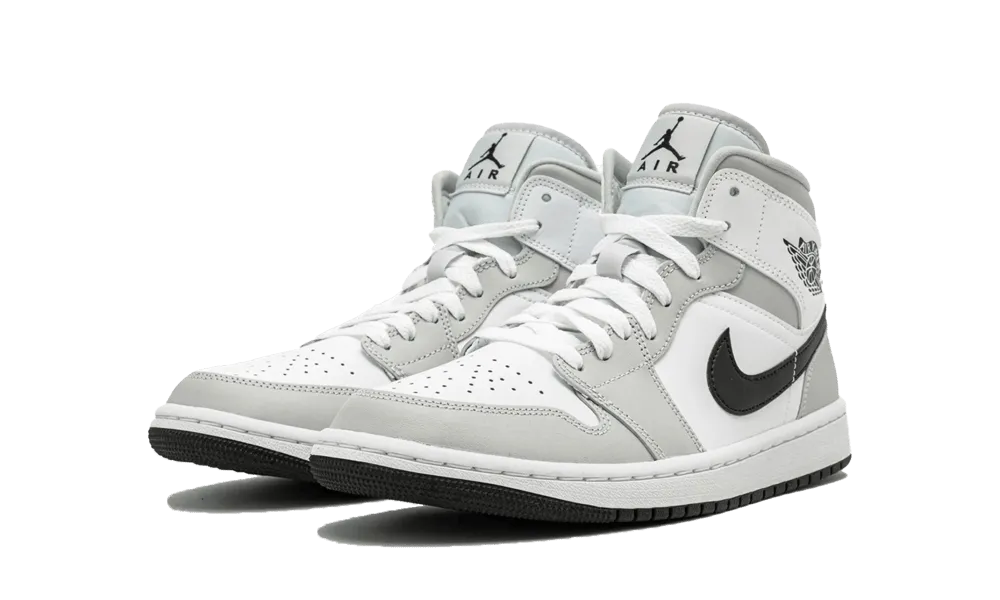 AIR JORDAN 1 MID LIGHT SMOKE GREY