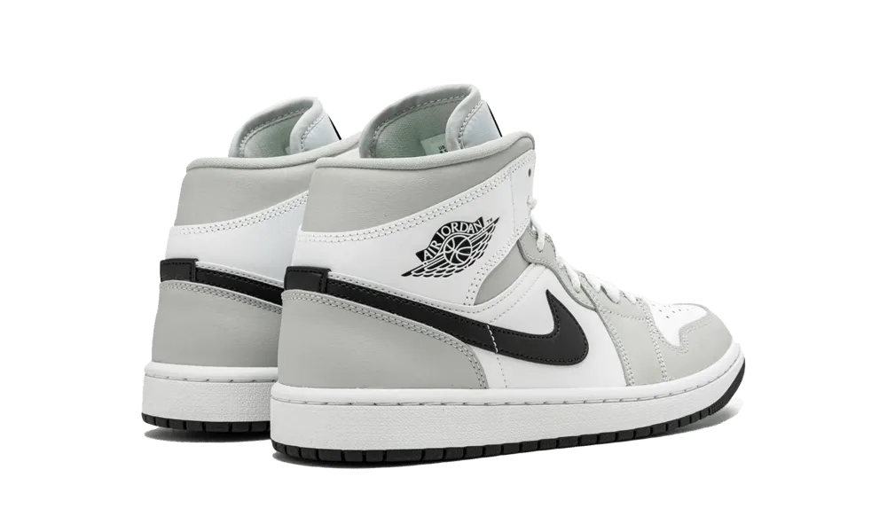 AIR JORDAN 1 MID LIGHT SMOKE GREY