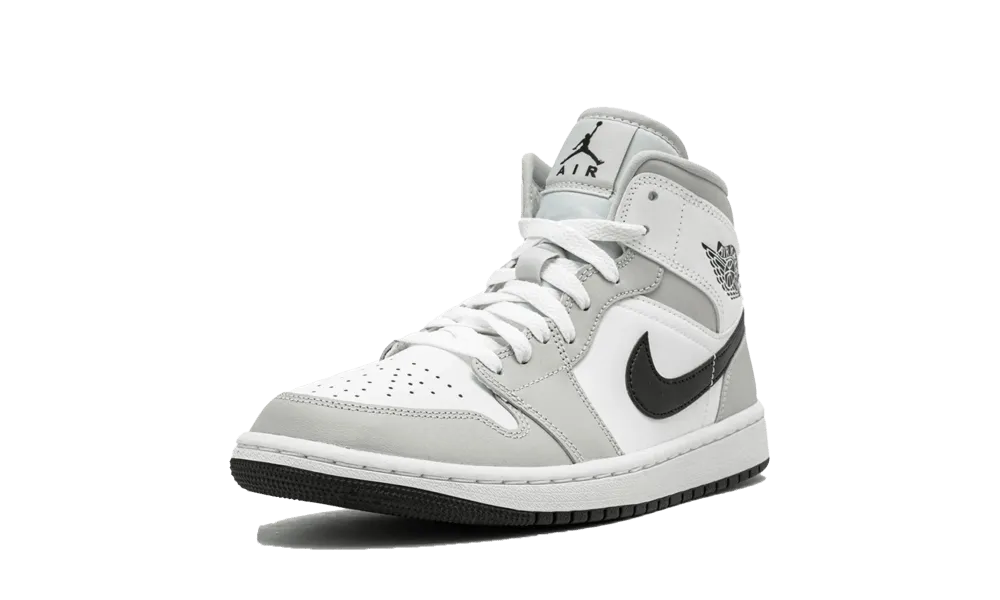 AIR JORDAN 1 MID LIGHT SMOKE GREY