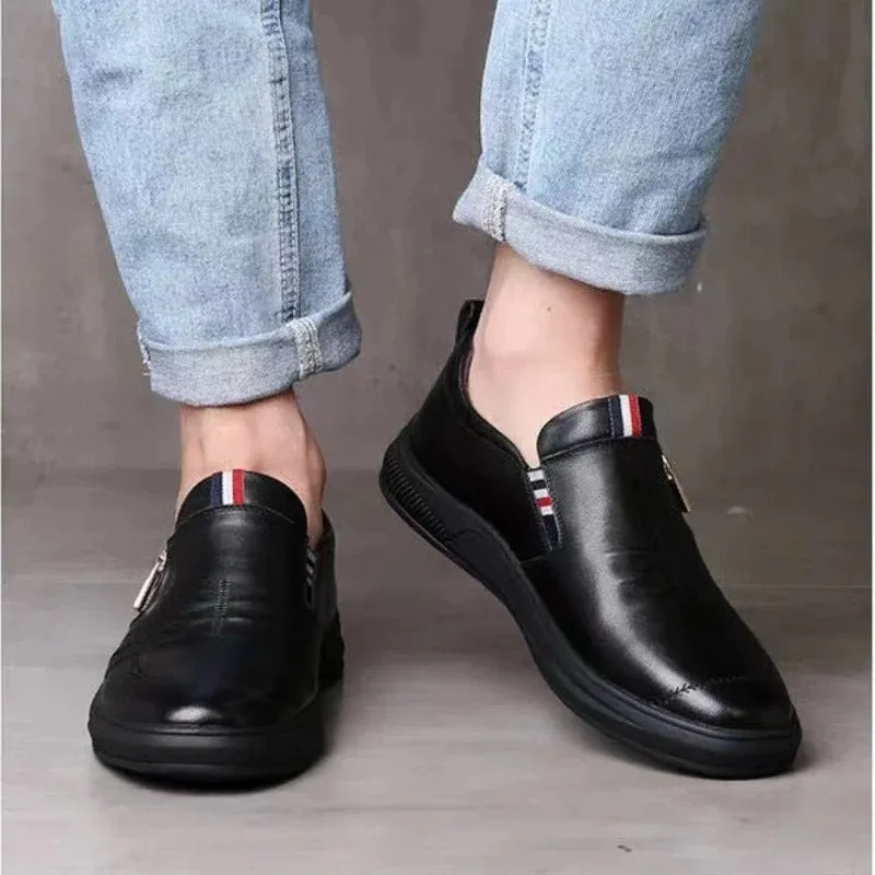 Andningsbara Slip On Loafers för män