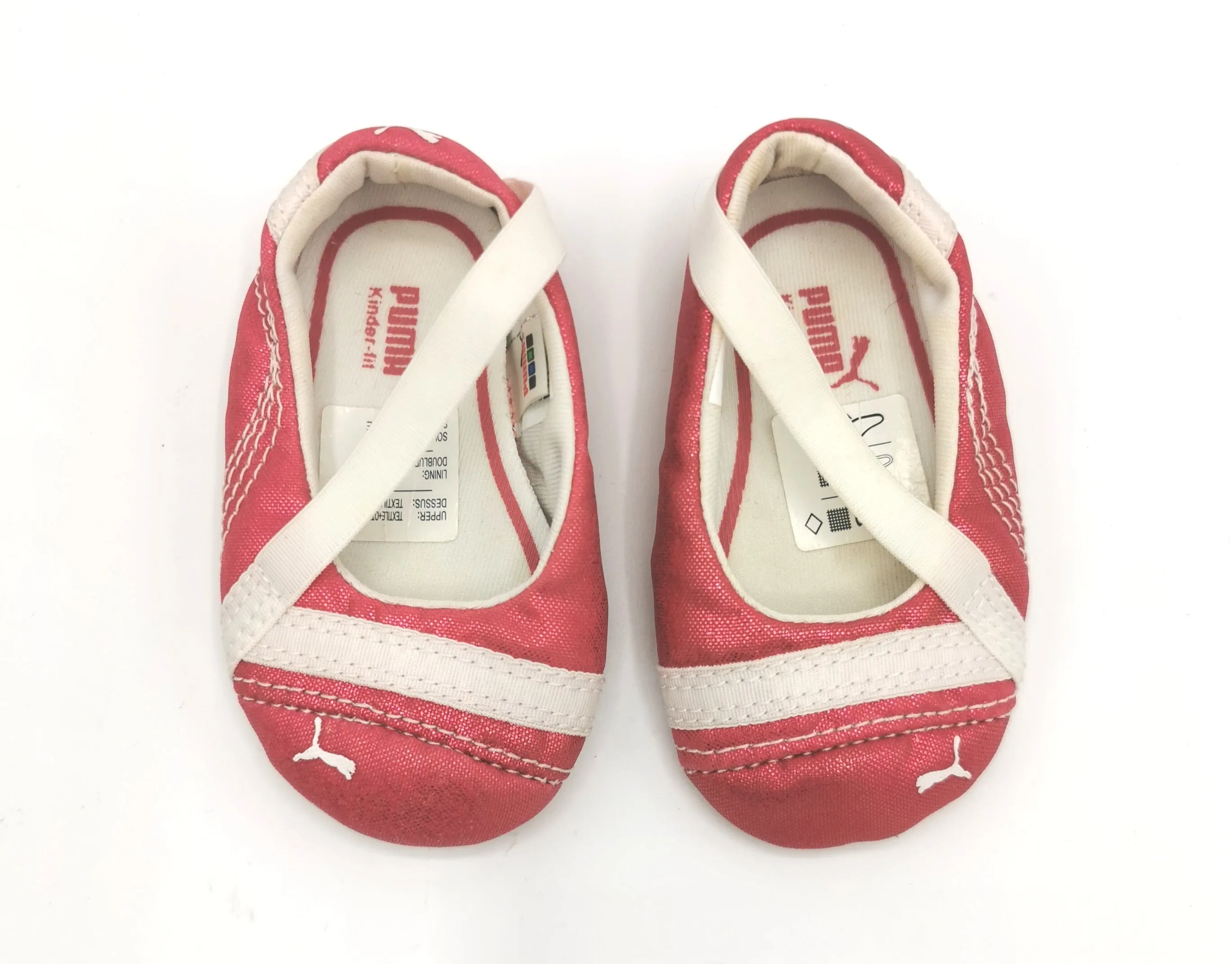 BABY GIRL SIZE 1 TODDLER - PUMA, Soft Style Ballet Flats NWOB B13