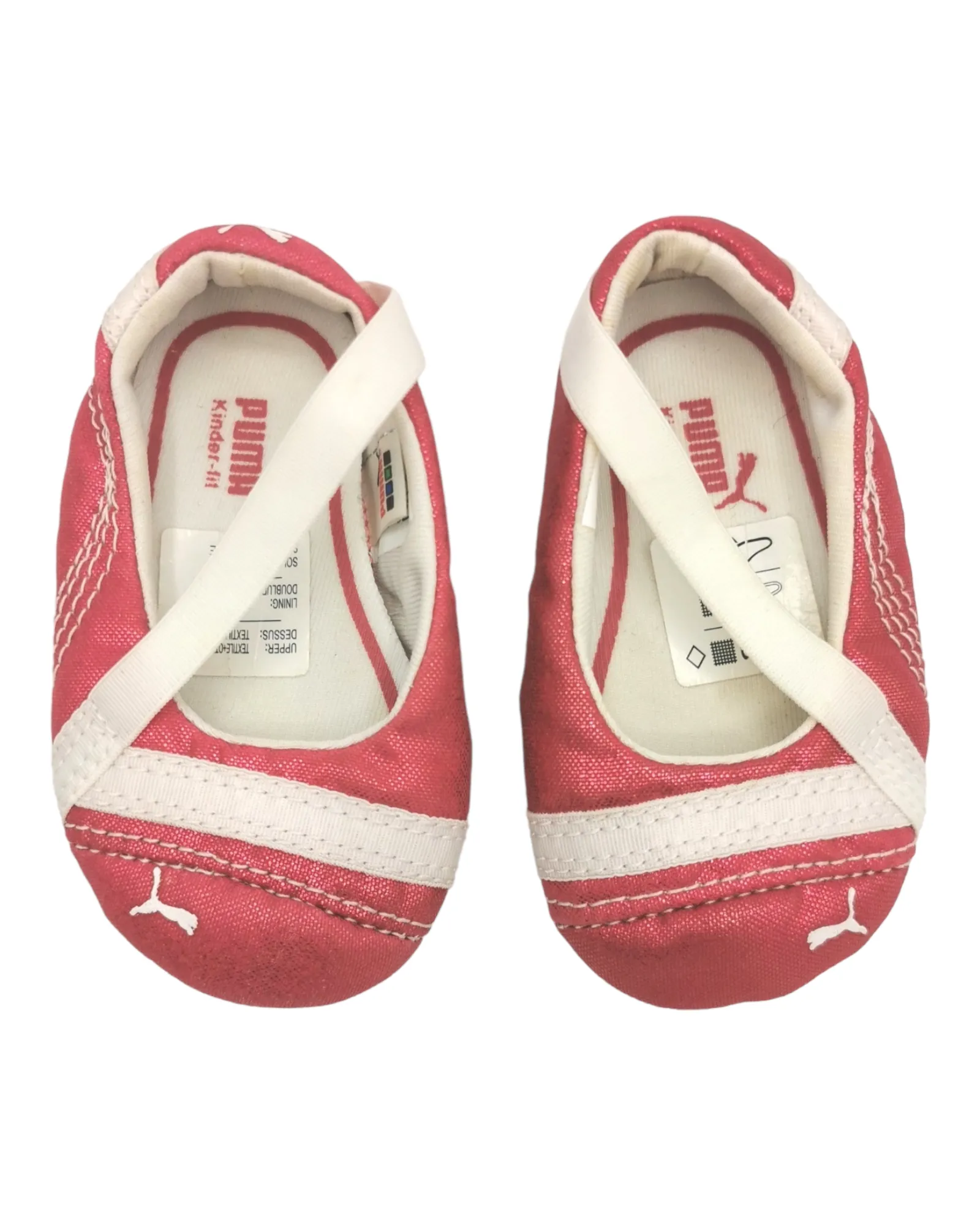 BABY GIRL SIZE 1 TODDLER - PUMA, Soft Style Ballet Flats NWOB B13