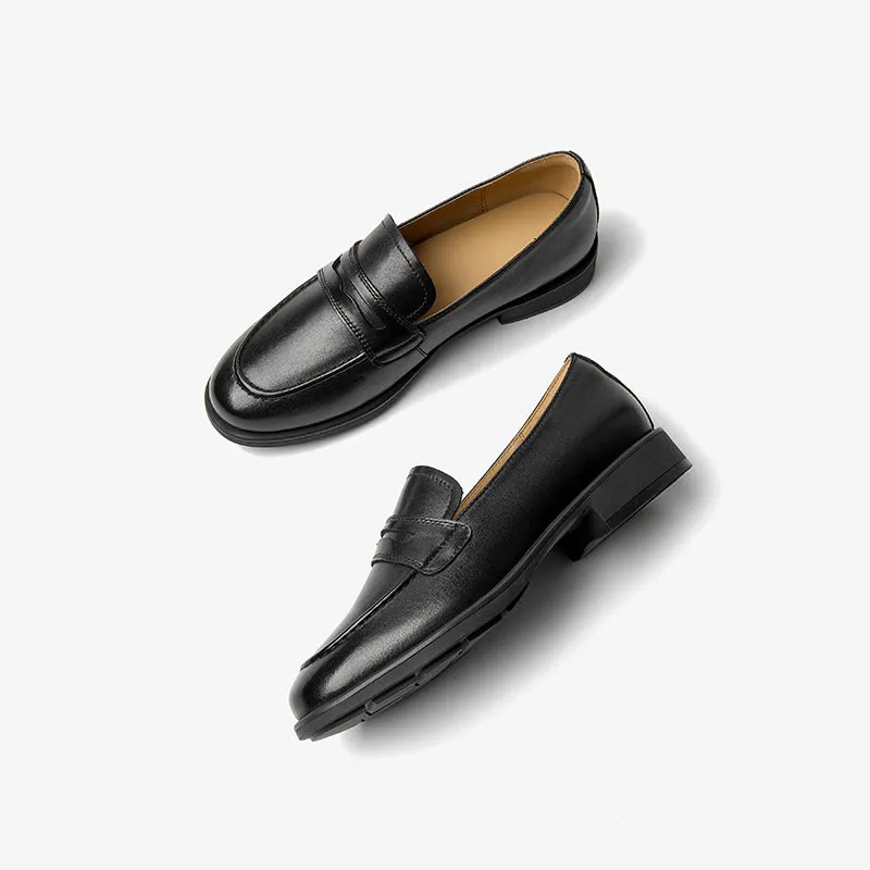 Beautoday Women's Classic Vintage Slip On Penny Loafers for Women