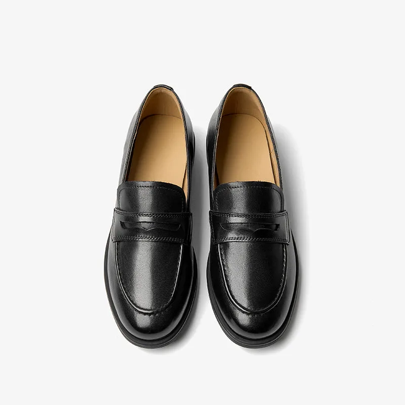 Beautoday Women's Classic Vintage Slip On Penny Loafers for Women