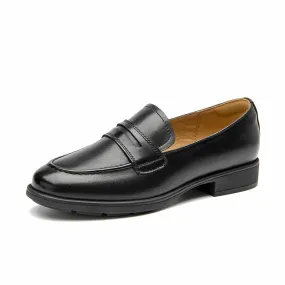 Beautoday Women's Classic Vintage Slip On Penny Loafers for Women