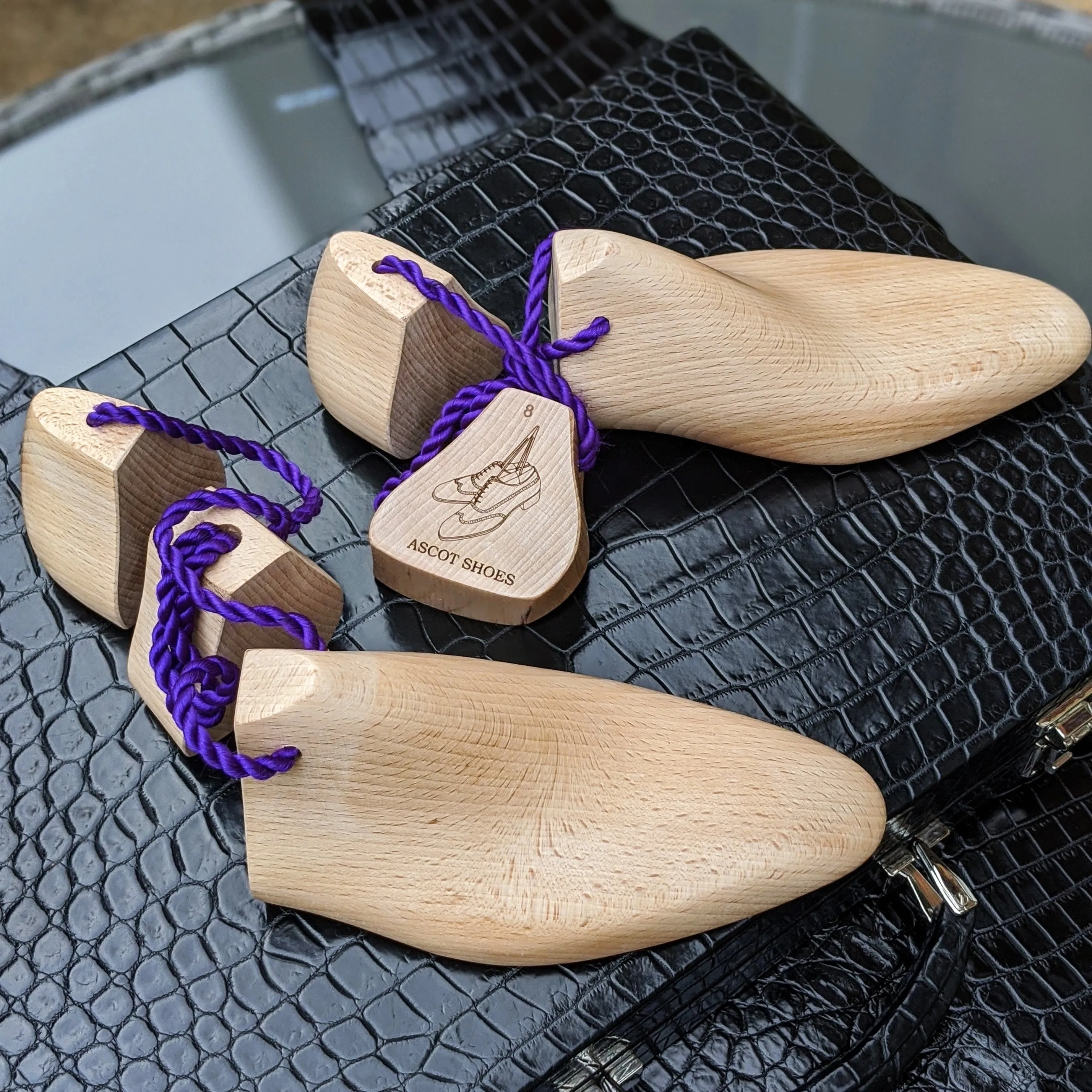 Belgian Loafer - Brown Deer & Tan Crocodile
