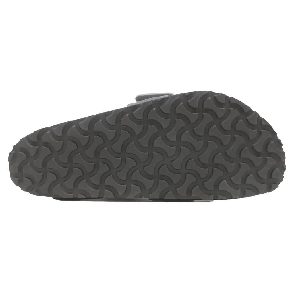 Birkenstock Kyoto Nubuck Leather Unisex Slide Sandals