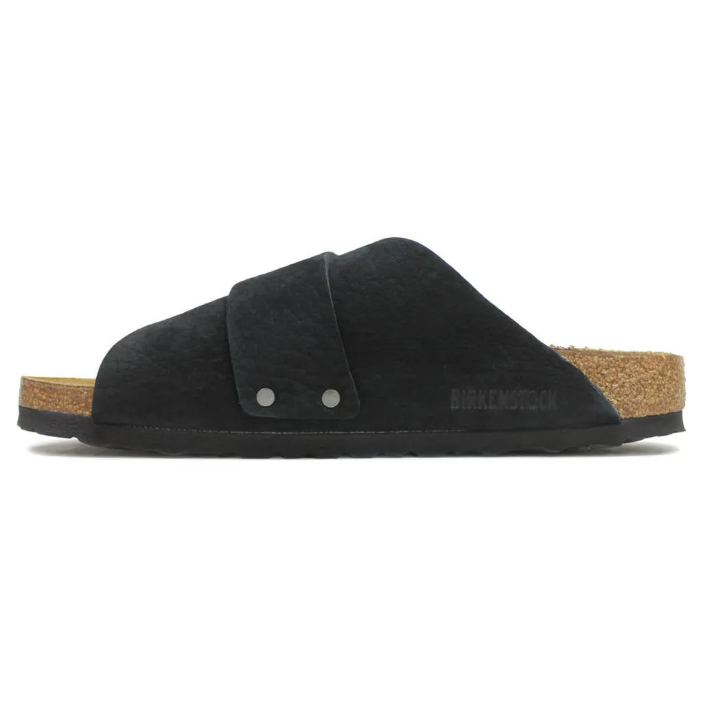 Birkenstock Kyoto Nubuck Leather Unisex Slide Sandals