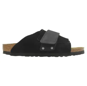 Birkenstock Kyoto Nubuck Leather Unisex Slide Sandals