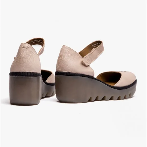 BISO305FLY Ladies Wedge Sandals Cloud