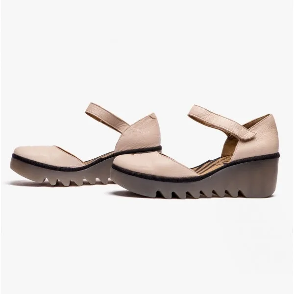 BISO305FLY Ladies Wedge Sandals Cloud