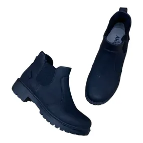 Boots Ankle Flats By Alegria In Black, Size: 8