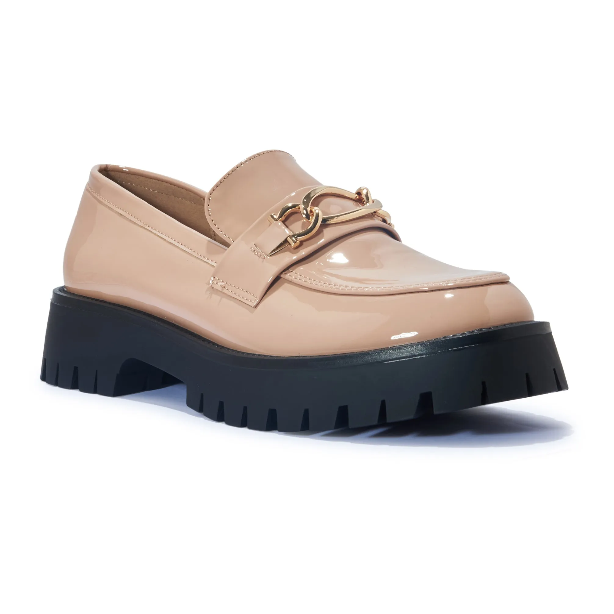 BOSMO2 CHAIN DETAIL CHUNKY LOAFER