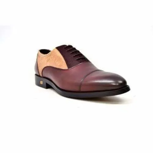 British Walkers Albert Men's Brown and Tan Leather Loafers