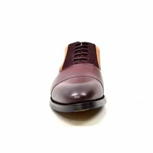 British Walkers Albert Men's Brown and Tan Leather Loafers