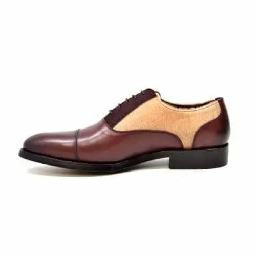 British Walkers Albert Men's Brown and Tan Leather Loafers