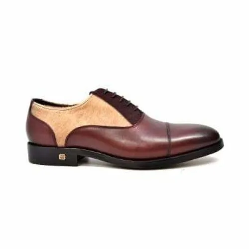 British Walkers Albert Men's Brown and Tan Leather Loafers