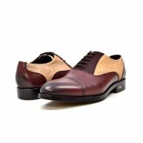 British Walkers Albert Men's Brown and Tan Leather Loafers
