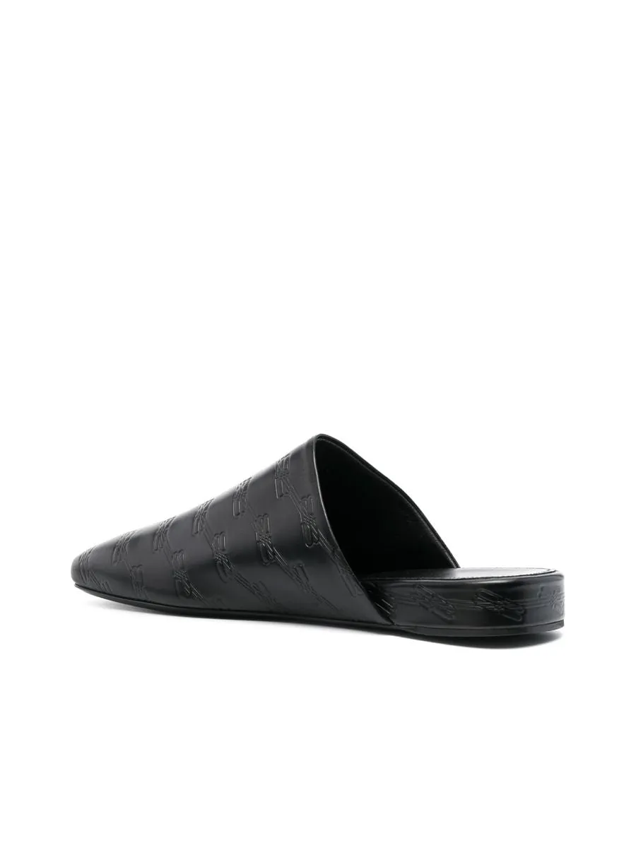 Cosy BB Leather Mules