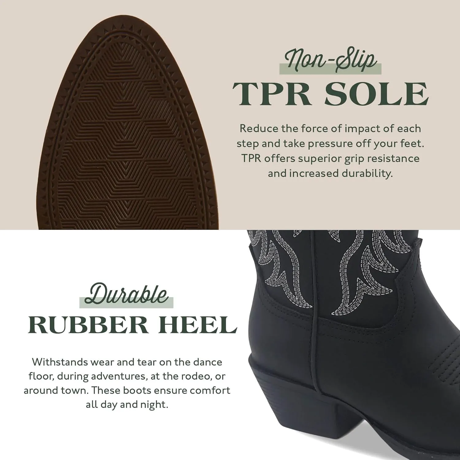 Cowboy Boots: Traditional Style, Comfortable Western Boots for Women & Girls