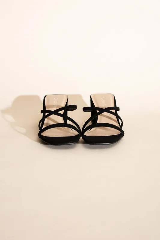 CRIMP-S Mule Sandal Heels