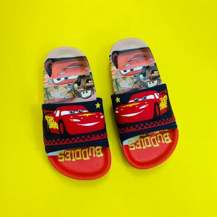 DS The Cars Navy Blue Slippers 1936