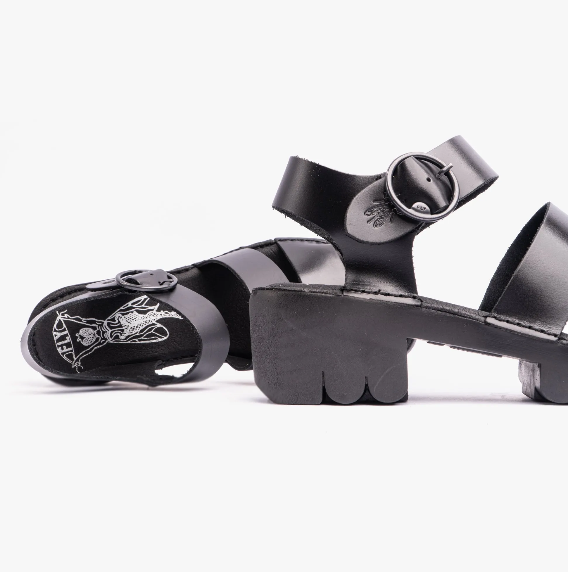 EGLY520FLY Womens Sandals Black