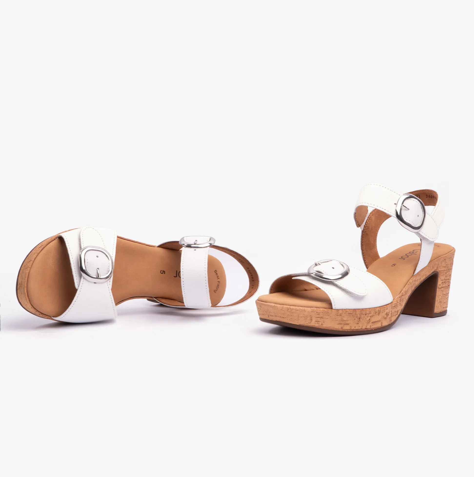 FANTASTICA Womens Sandals White