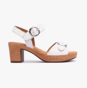 FANTASTICA Womens Sandals White