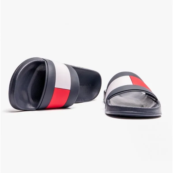 FLAG Mens Poolside Logo Sliders Desert Sky