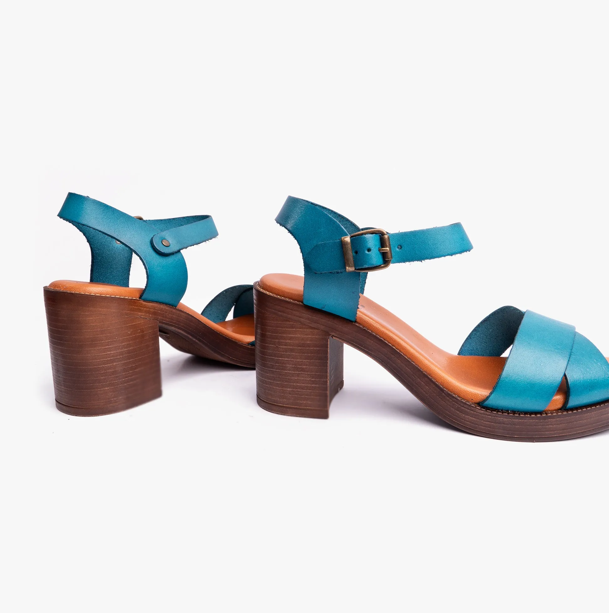 GEORGIA Womens Sandals Aqua