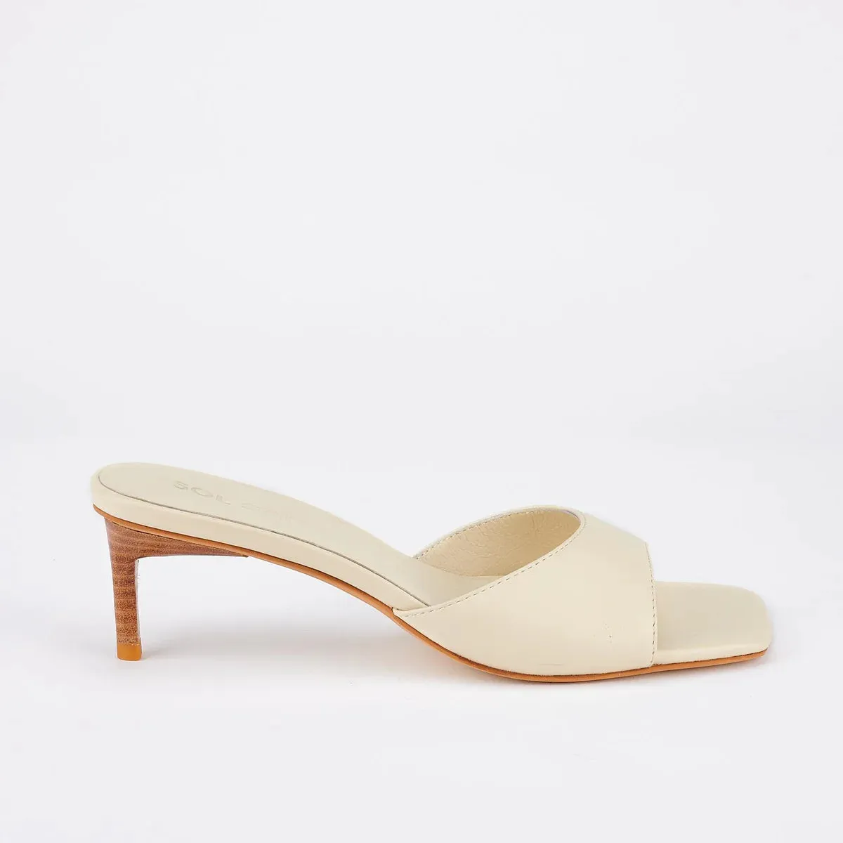 Ginny mule- off white