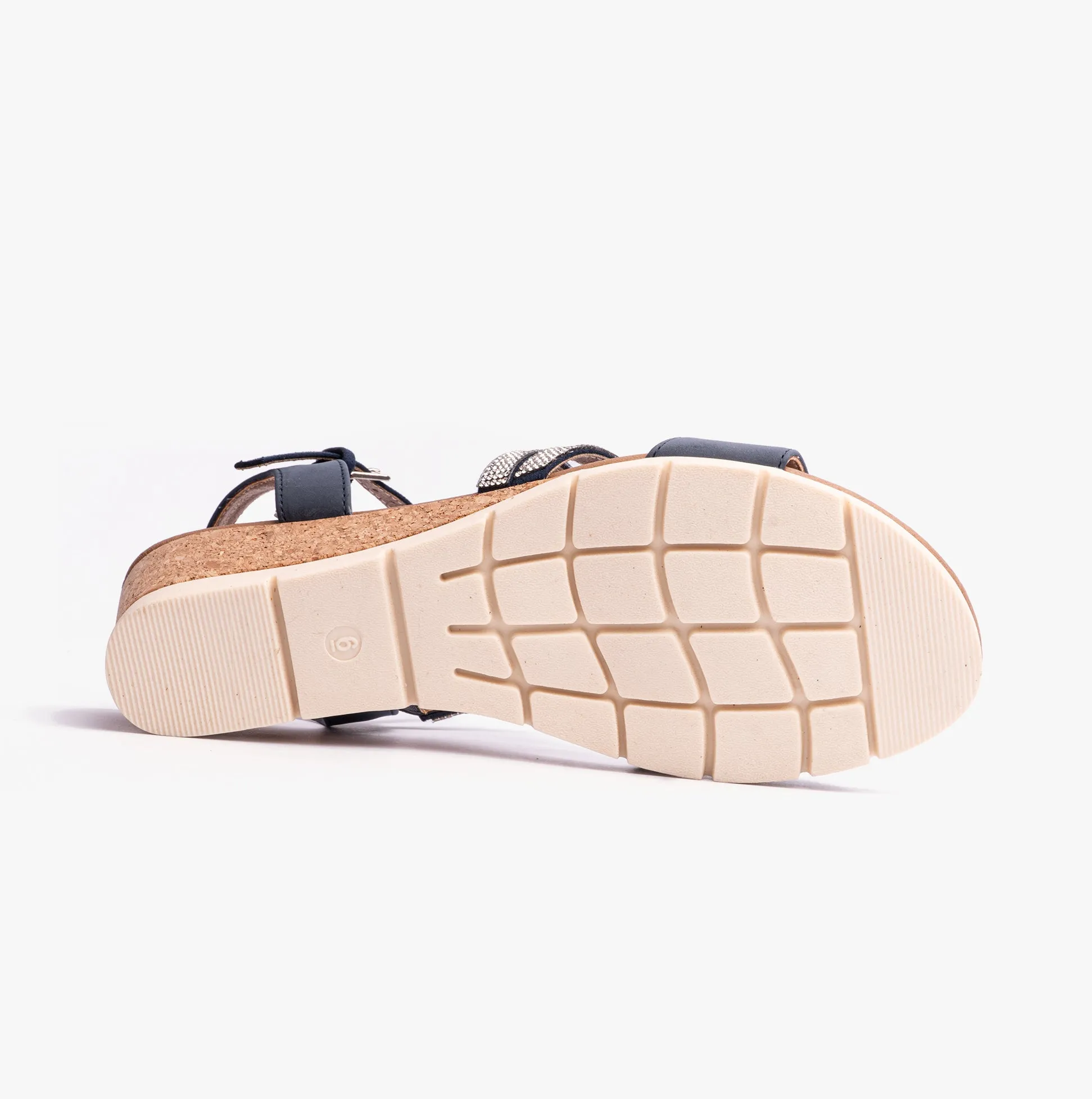 GOLDIE Womens Sandals Navy