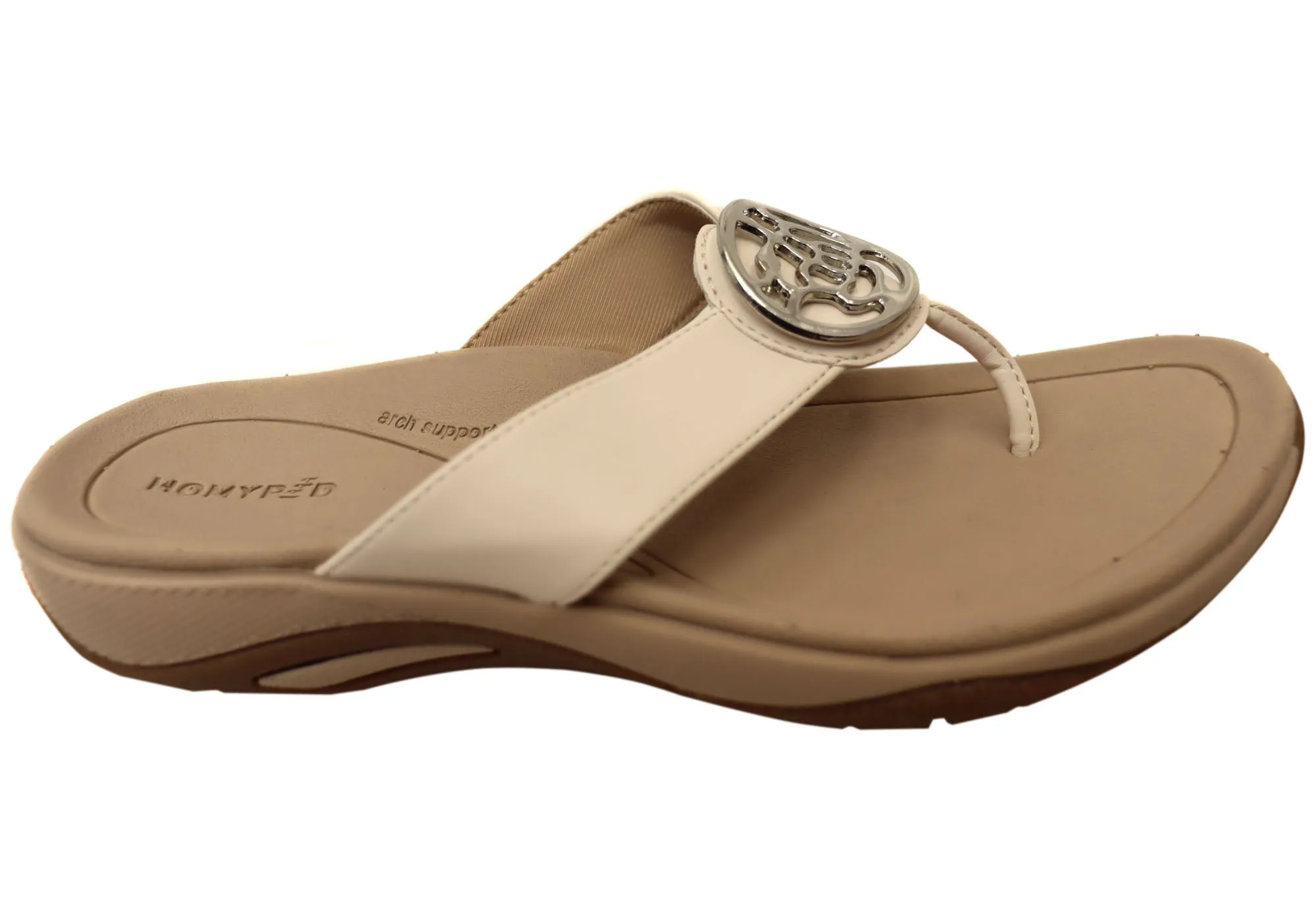 Homyped Udel Womens Comfortable Thongs With Support