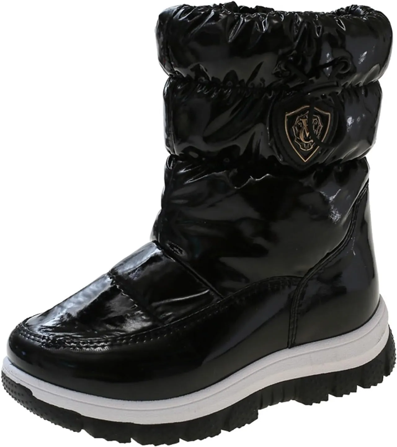 Insulated Snow Boots for Kids Waterroof Winter Comfortable Mid Calf Thicken Warm Outdoor Hiking Sport Sneakers