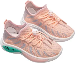 Kids Mesh Lace Sneakers Outdoor Running Athletic Non Slip Sport Shoes Youth Childrens Breathable Comfy Soft Casual Shoes