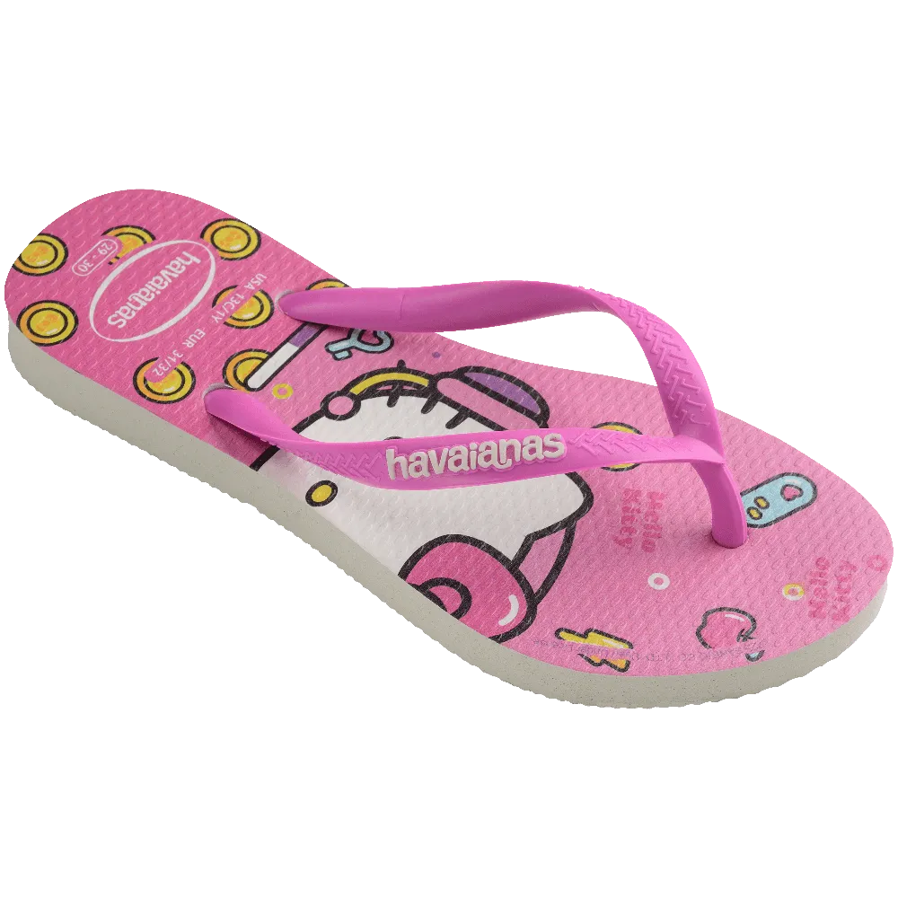 Kids Slim Hello Kitty Flip Flops