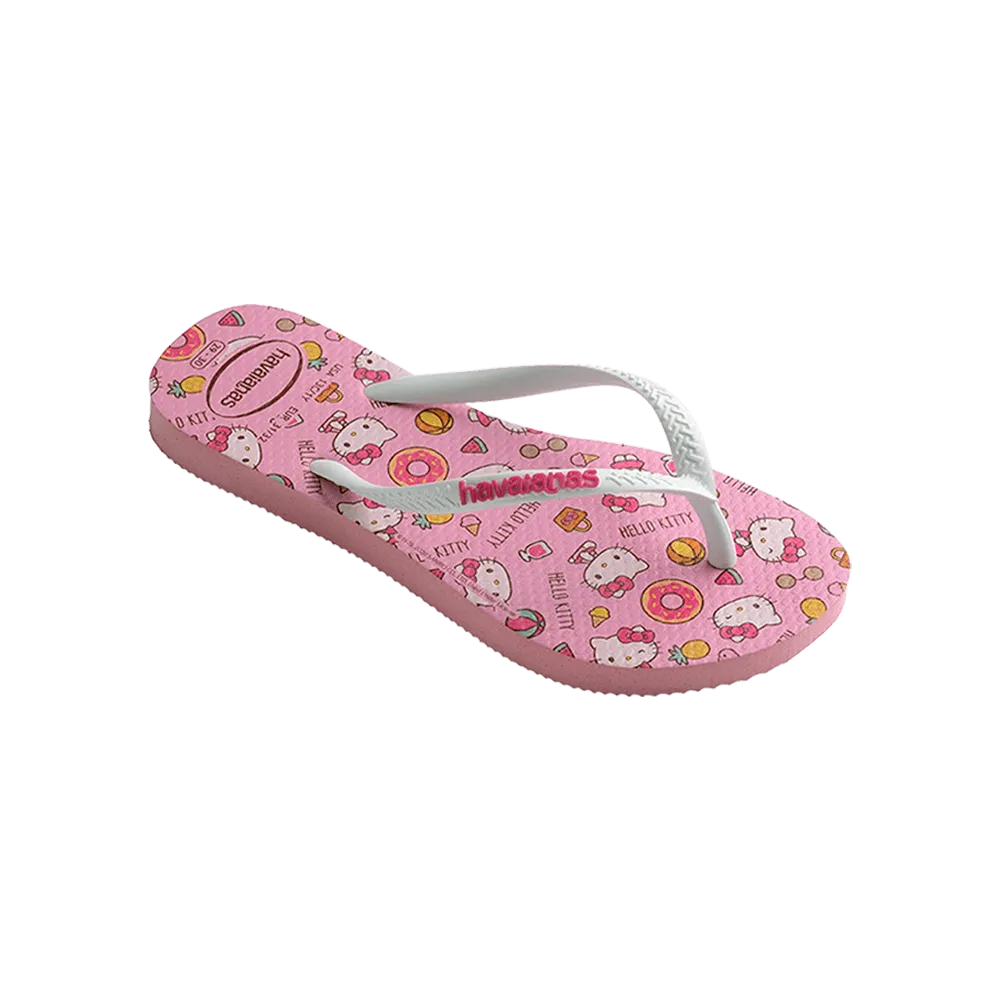 Kids Slim Hello Kitty Flip Flops