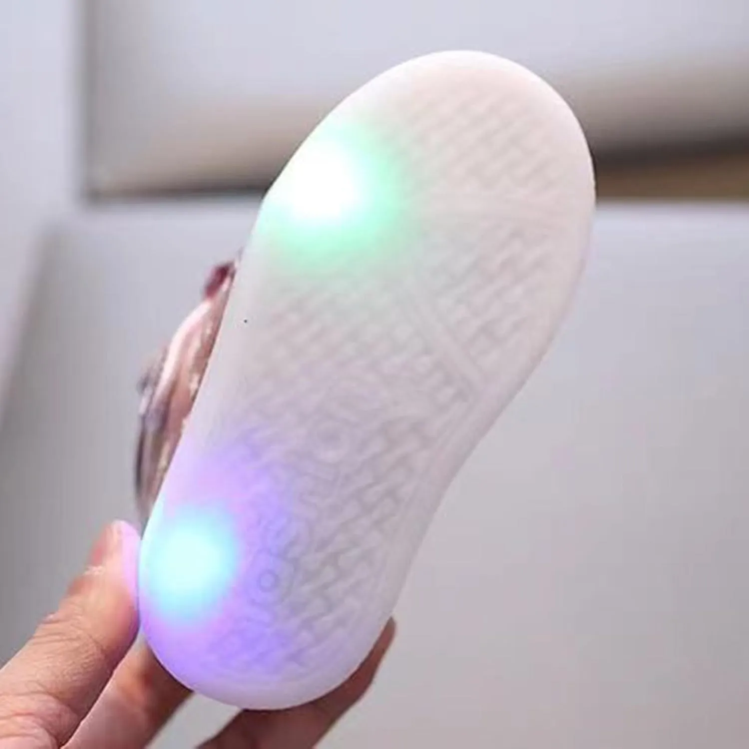 Light Up Shoes Non-Slip High Top Slip On Shoes Lac𝐞 Up Bow Walking Shoes Wide Toe Box Warm Led Snow Boots