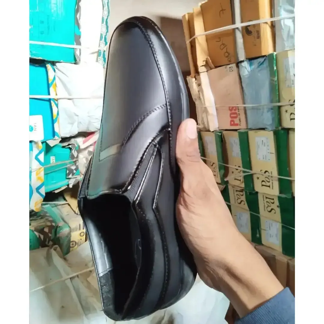 Loafers for Men Black Color Formal Synthetic Leather Loafer