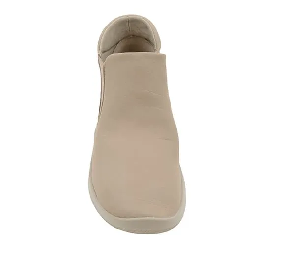 Louise Comfortable Zipper Boot in Gintex Taupe