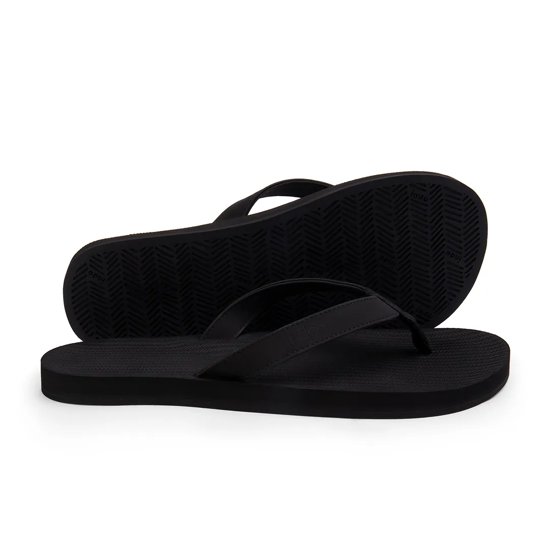 Men's Flip Flops ESSNTLS - Black