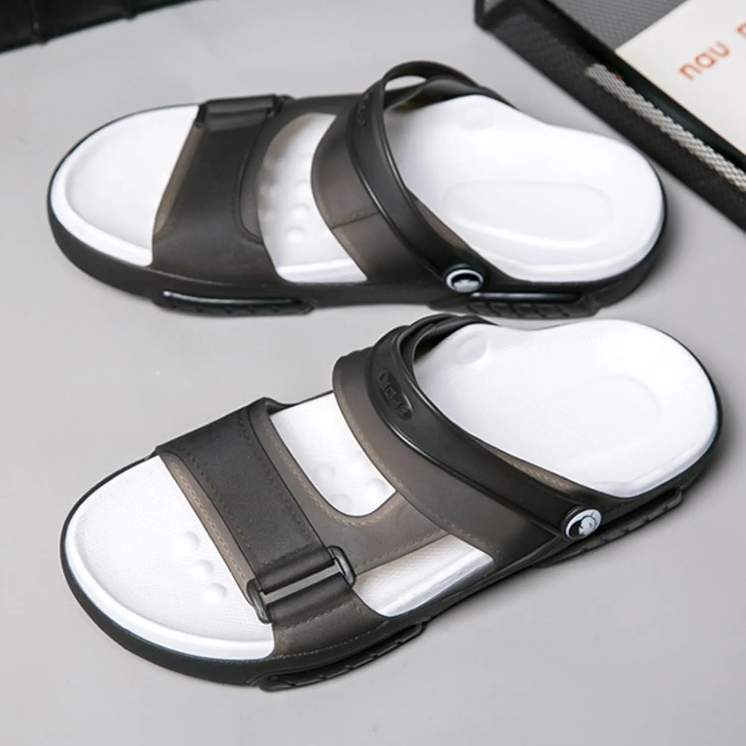 Men's Sandals Soft Sole Lightweight Men's Casual Beach Sandals Summer Beach Water Shoe With Arch Support