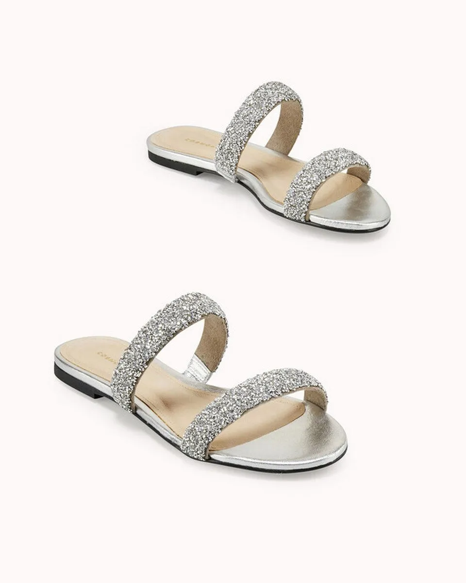 Mules Abbyni - Argent