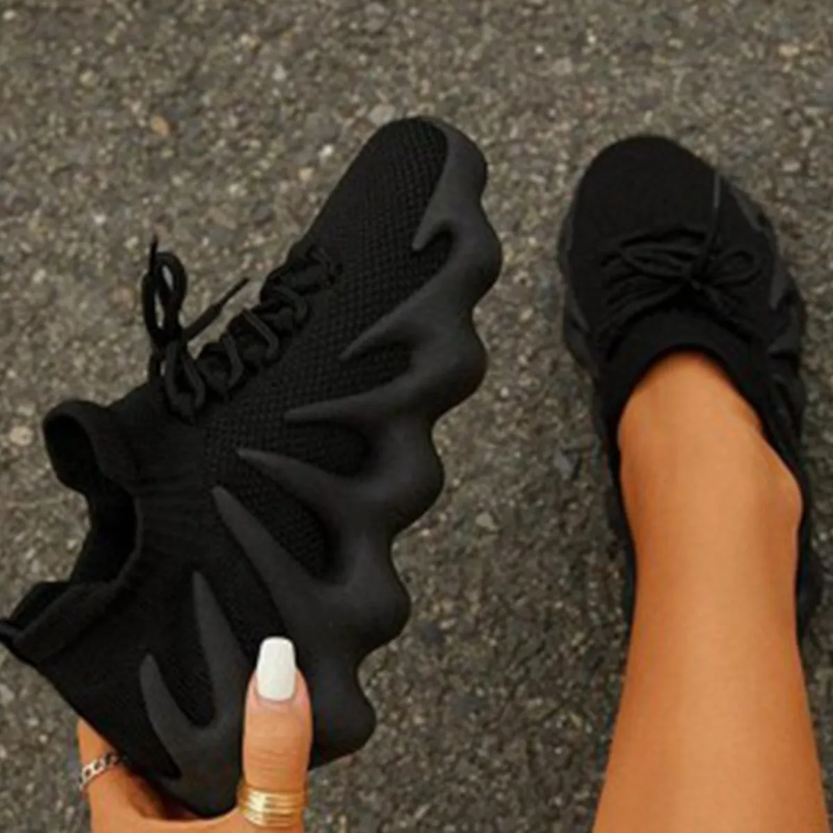 Octopus Knitted Soft Sole Sneakers (OS8355)