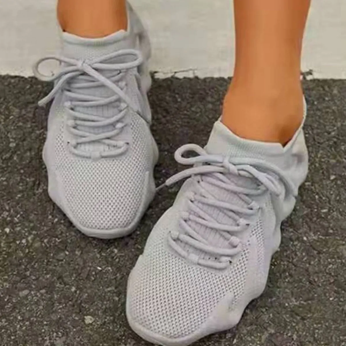Octopus Knitted Soft Sole Sneakers (OS8355)