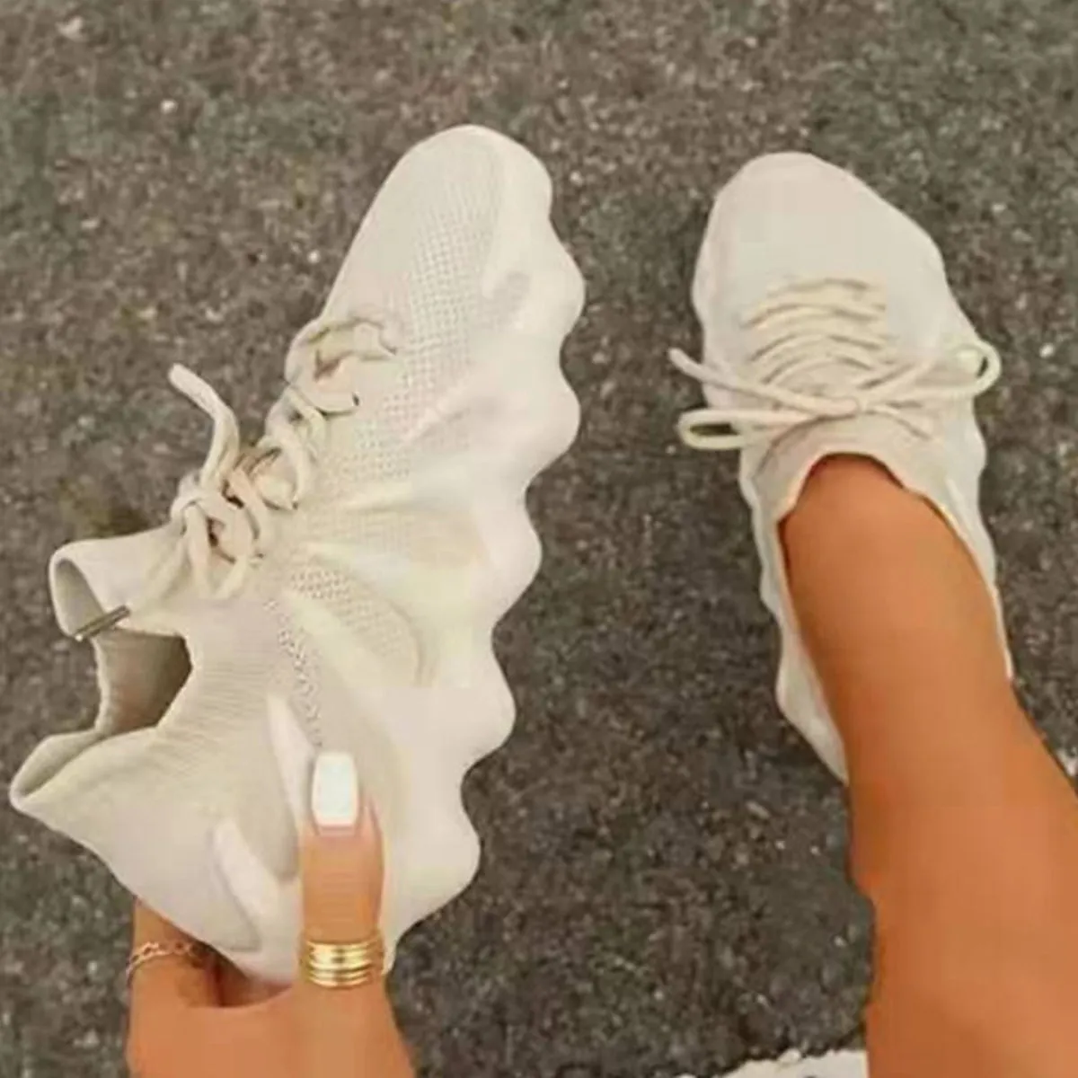 Octopus Knitted Soft Sole Sneakers (OS8355)